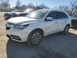 Acura Vehiculos salvage en venta: 2015 Acura MDX Technology