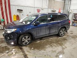 Salvage cars for sale at Mcfarland, WI auction: 2016 Honda Pilot EXL