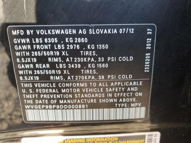 2013 Volkswagen Touareg V6 TDI