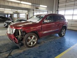 Salvage cars for sale at Fort Wayne, IN auction: 2012 Jeep Grand Cherokee Limited