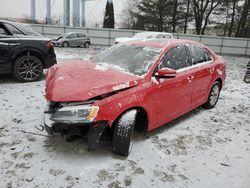 Salvage cars for sale at Windsor, NJ auction: 2013 Volkswagen Jetta SE