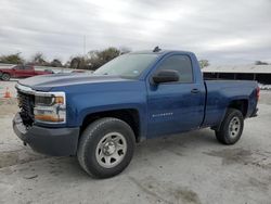 Salvage trucks for sale at Corpus Christi, TX auction: 2017 Chevrolet Silverado C1500