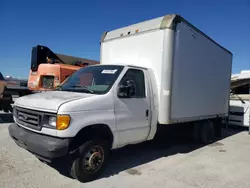 Salvage trucks for sale at Homestead, FL auction: 2004 Ford Econoline E450 Super Duty Cutaway Van