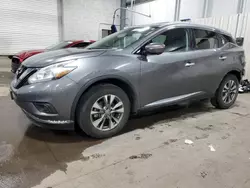 Salvage cars for sale at Ham Lake, MN auction: 2015 Nissan Murano S