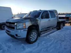 Vehiculos salvage en venta de Copart Nisku, AB: 2011 Chevrolet Silverado K3500 LTZ