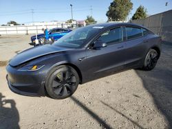 Salvage cars for sale at San Diego, CA auction: 2025 Tesla Model 3