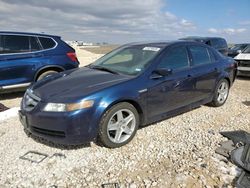 Salvage cars for sale at Temple, TX auction: 2004 Acura TL