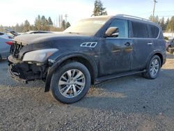 2017 Infiniti QX80 Base en venta en Graham, WA