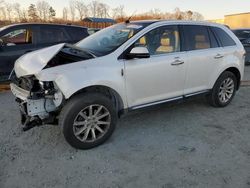 Vehiculos salvage en venta de Copart Spartanburg, SC: 2013 Lincoln MKX