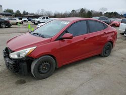 Salvage cars for sale at Florence, MS auction: 2015 Hyundai Accent GLS