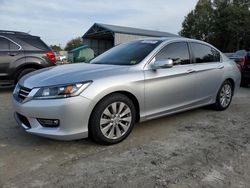 Salvage cars for sale at Midway, FL auction: 2013 Honda Accord EXL