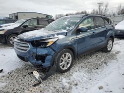 Ford Escape salvage cars for sale: 2018 Ford Escape SE