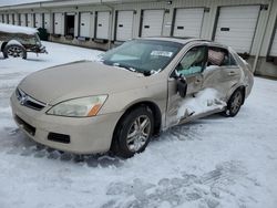 Salvage cars for sale at Louisville, KY auction: 2006 Honda Accord EX