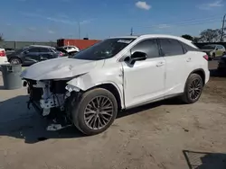 Salvage cars for sale at Homestead, FL auction: 2022 Lexus RX 350 F Sport