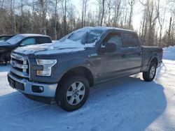 Salvage cars for sale from Copart Ontario Auction, ON: 2017 Ford F150 Supercrew