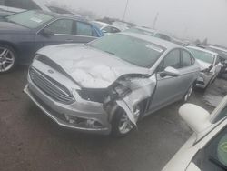 Salvage cars for sale at Woodhaven, MI auction: 2018 Ford Fusion SE