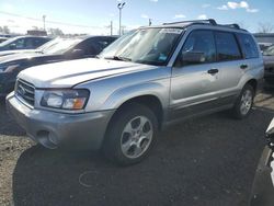 Subaru salvage cars for sale: 2004 Subaru Forester 2.5XS