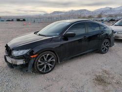 Salvage trucks for sale at Magna, UT auction: 2018 Honda Civic SI