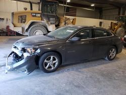 Salvage cars for sale at Greenwood, NE auction: 2017 Chevrolet Malibu LS