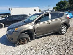 Toyota Vehiculos salvage en venta: 2015 Toyota Rav4 LE