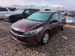 Vehiculos salvage en venta de Copart Magna, UT: 2018 KIA Forte LX