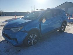 Salvage cars for sale at Barberton, OH auction: 2016 Toyota Rav4 XLE