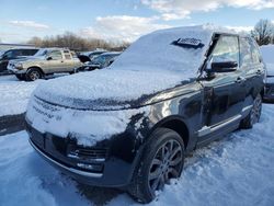 Land Rover salvage cars for sale: 2016 Land Rover Range Rover HSE