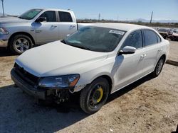 2015 Volkswagen Passat S en venta en Tucson, AZ