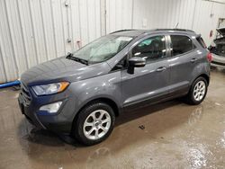 Salvage cars for sale at Franklin, WI auction: 2018 Ford Ecosport SE