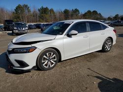 Honda salvage cars for sale: 2022 Honda Civic LX