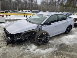 Salvage cars for sale at Waldorf, MD auction: 2024 Nissan Altima SR