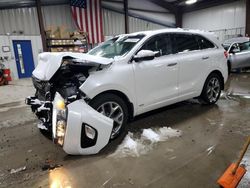 Salvage cars for sale at West Mifflin, PA auction: 2017 KIA Sorento SX