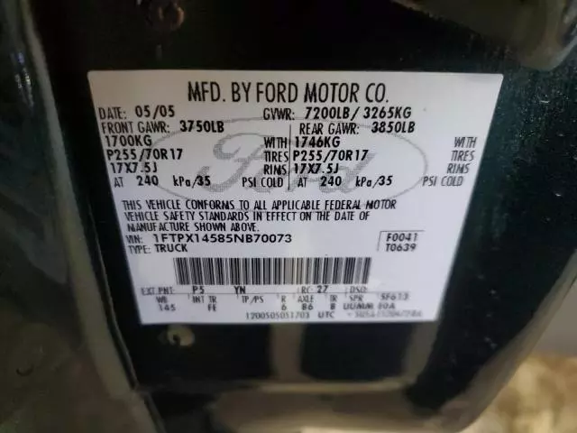 2005 Ford F150