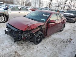 Salvage cars for sale at Central Square, NY auction: 2021 Nissan Sentra SV