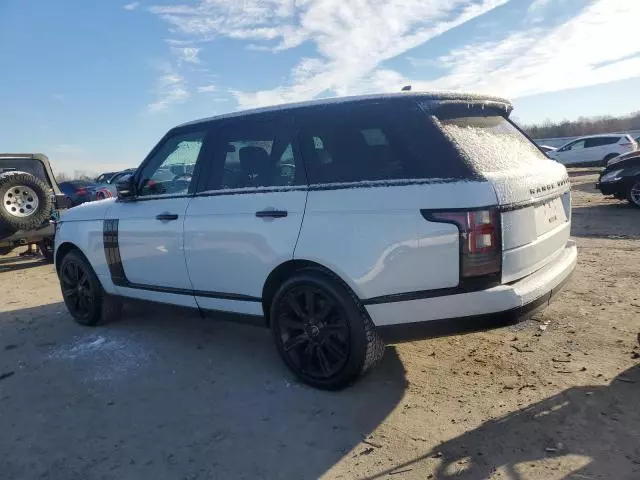 2016 Land Rover Range Rover HSE