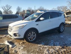 Salvage cars for sale at Wichita, KS auction: 2017 Ford Escape SE