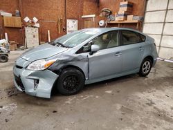 Vehiculos salvage en venta de Copart Ebensburg, PA: 2013 Toyota Prius