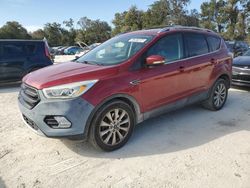 Salvage Cars with No Bids Yet For Sale at auction: 2017 Ford Escape Titanium