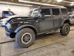 Salvage cars for sale at Wheeling, IL auction: 2024 Ford Bronco Badlands