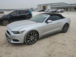 Salvage cars for sale at San Antonio, TX auction: 2016 Ford Mustang