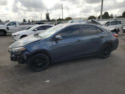 Salvage cars for sale at Miami, FL auction: 2018 Toyota Corolla L