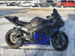 Salvage cars for sale from Copart Fredericksburg, VA: 2003 Yamaha YZFR6 L