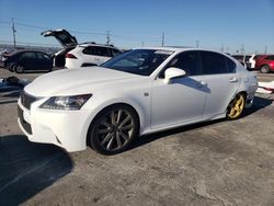 Salvage cars for sale at Sun Valley, CA auction: 2015 Lexus GS 350