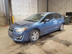 Vehiculos salvage en venta de Copart West Mifflin, PA: 2015 Subaru Impreza Premium