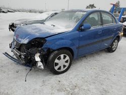 Salvage cars for sale at Woodhaven, MI auction: 2006 KIA Rio