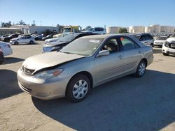 Salvage cars for sale from Copart Martinez, CA: 2004 Toyota Camry LE