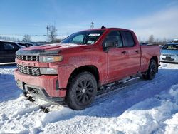 Salvage cars for sale at Central Square, NY auction: 2021 Chevrolet Silverado K1500 Custom