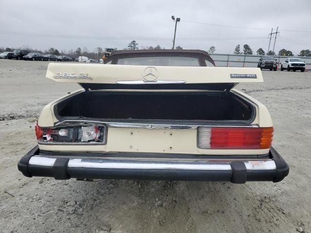 1984 Mercedes-Benz 380 SL