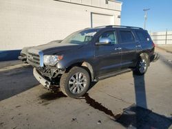 Toyota Vehiculos salvage en venta: 2017 Toyota Sequoia Limited