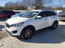 Salvage cars for sale at North Billerica, MA auction: 2017 KIA Sorento LX